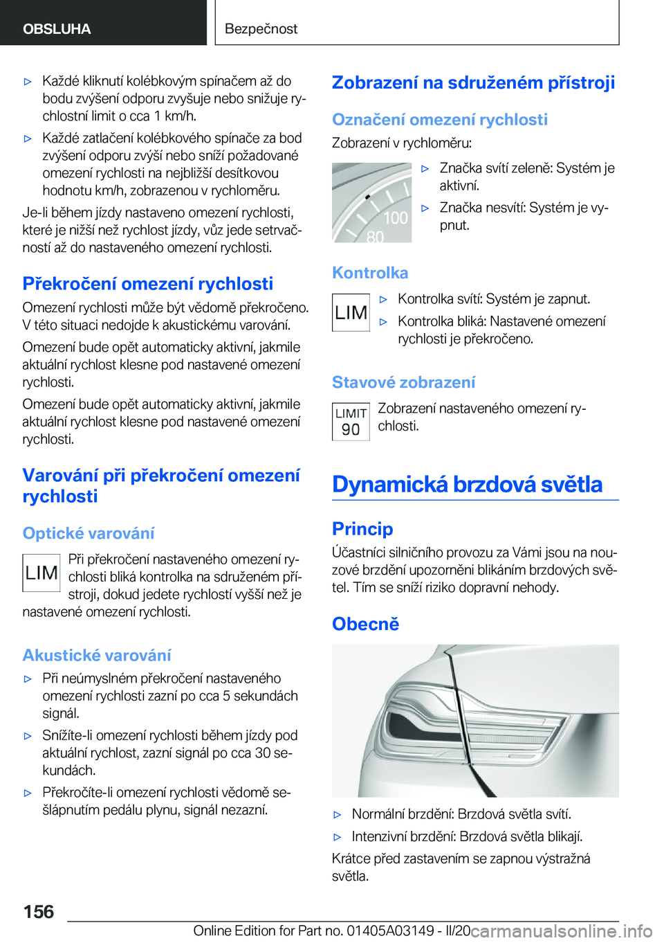 BMW M4 2020  Návod na použití (in Czech) 'x�K�a�d�