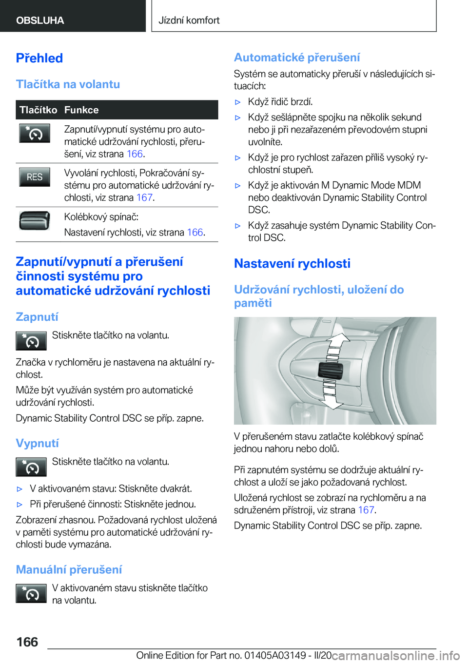 BMW M4 2020  Návod na použití (in Czech) �P�e�h�l�e�d
�T�l�a�č�