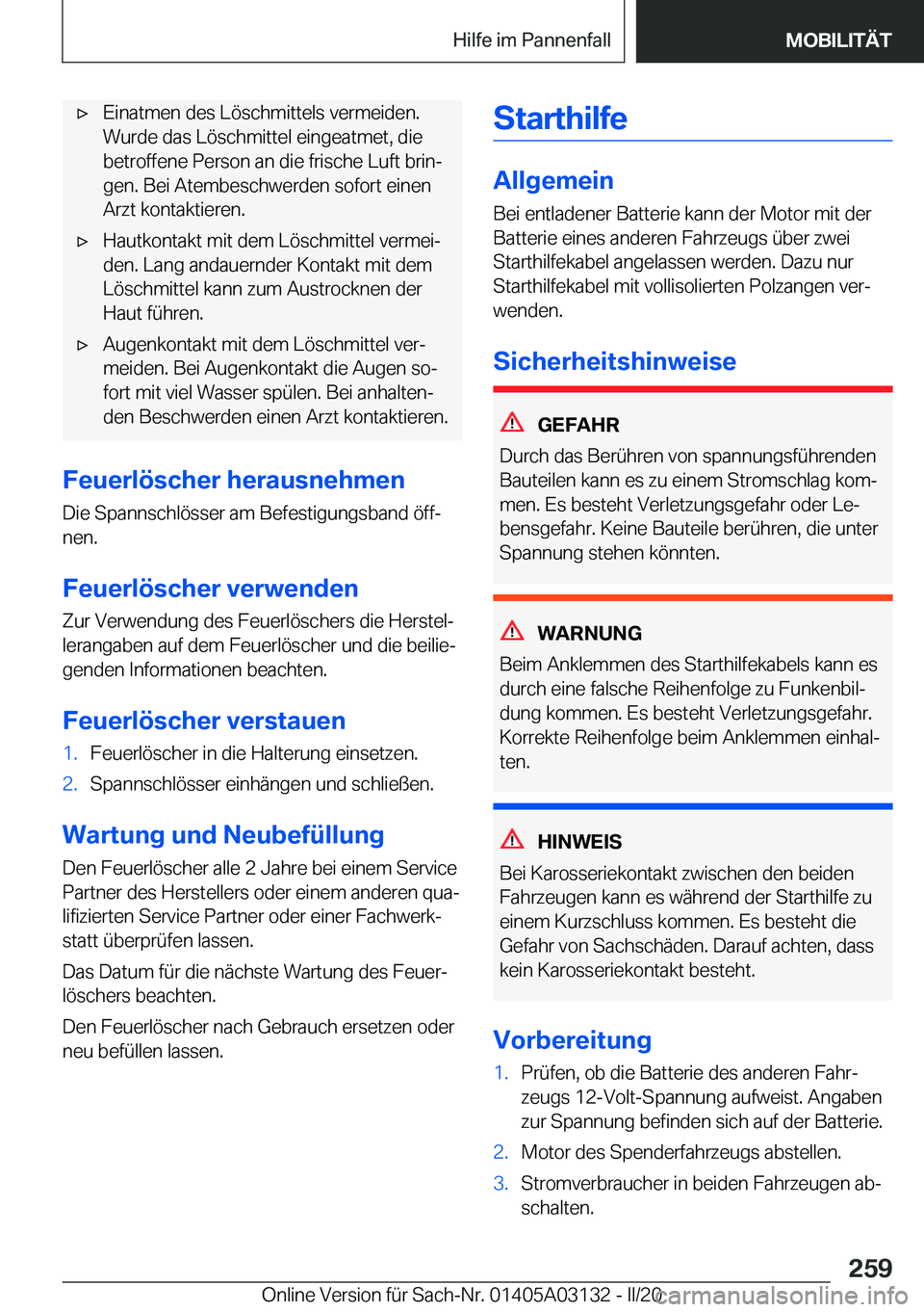 BMW M4 2020  Betriebsanleitungen (in German) 'x�E�i�n�a�t�m�e�n��d�e�s��L�