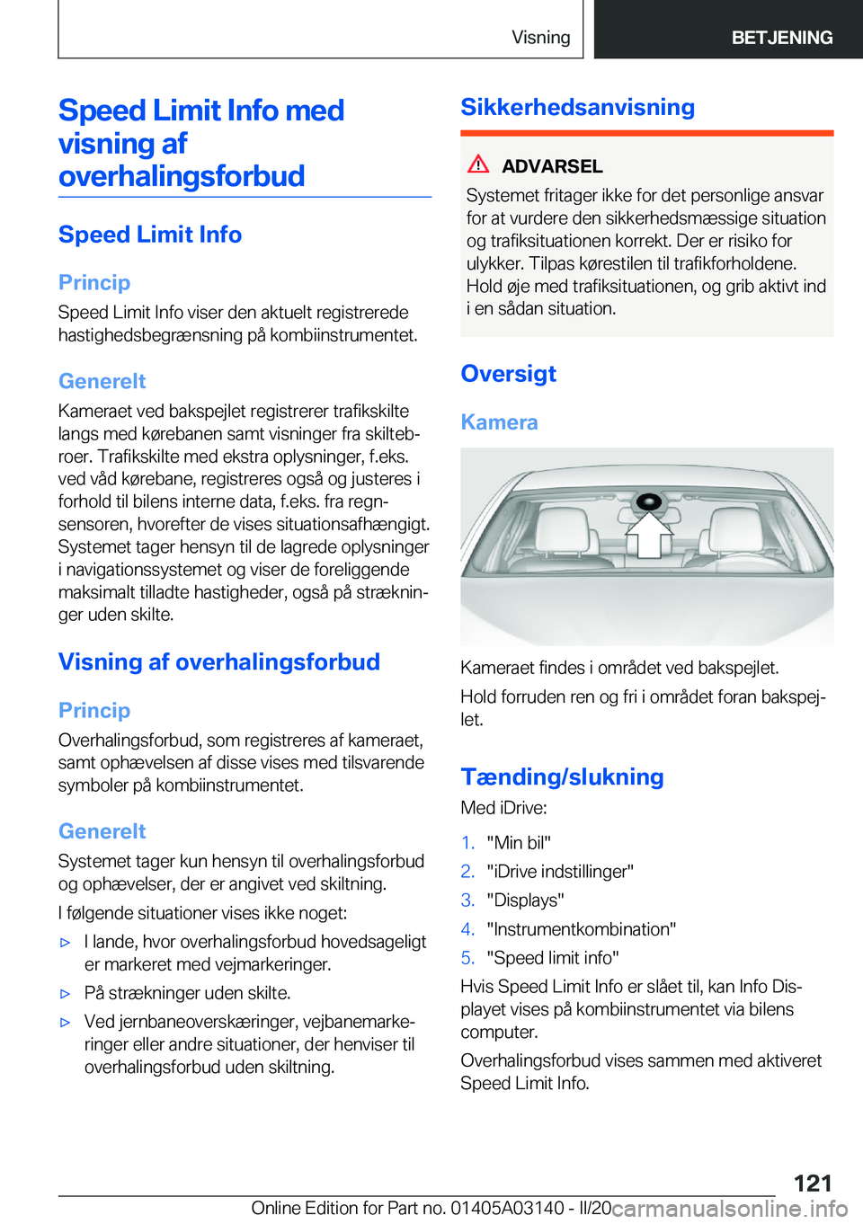 BMW M4 2020  InstruktionsbØger (in Danish) �S�p�e�e�d��L�i�m�i�t��I�n�f�o��m�e�d�v�i�s�n�i�n�g��a�f
�o�v�e�r�h�a�l�i�n�g�s�f�o�r�b�u�d
�S�p�e�e�d��L�i�m�i�t��I�n�f�o
�P�r�i�n�c�i�p
�S�p�e�e�d��L�i�m�i�t��I�n�f�o��v�i�s�e�r��d�e�n��a