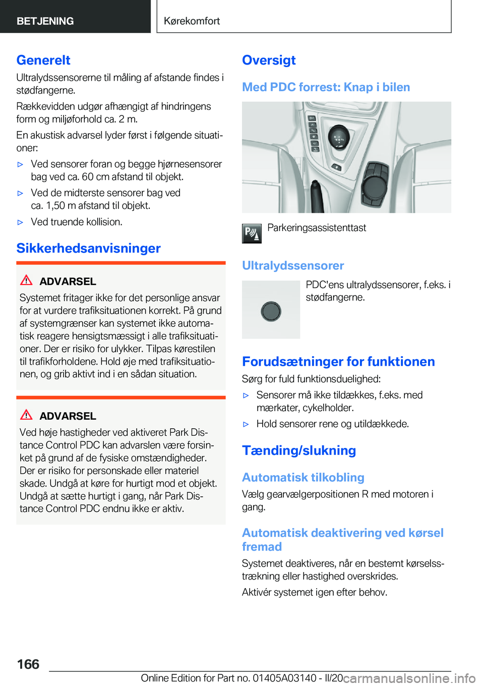 BMW M4 2020  InstruktionsbØger (in Danish) �G�e�n�e�r�e�l�t�U�l�t�r�a�l�y�d�s�s�e�n�s�o�r�e�r�n�e��t�i�l��m�å�l�i�n�g��a�f��a�f�s�t�a�n�d�e��f�i�n�d�e�s��i
�s�t�
