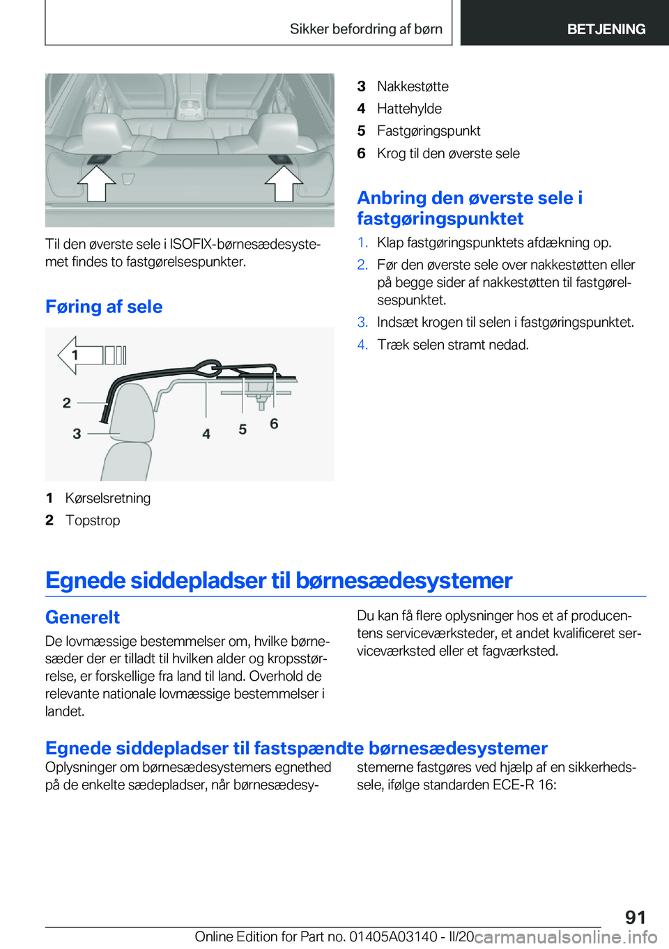 BMW M4 2020  InstruktionsbØger (in Danish) �T�i�l��d�e�n��