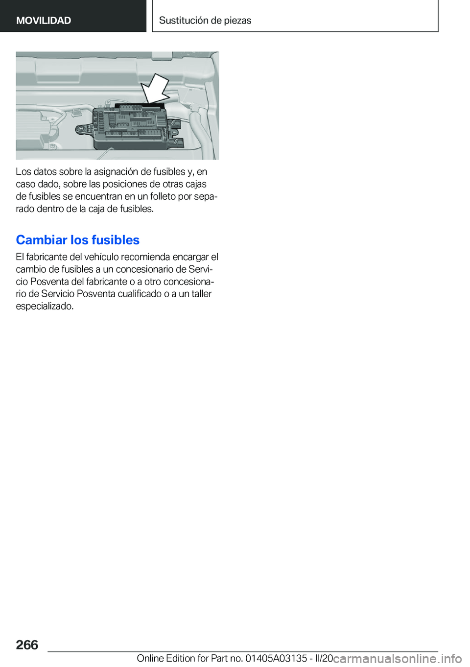 BMW M4 2020  Manuales de Empleo (in Spanish) �L�o�s��d�a�t�o�s��s�o�b�r�e��l�a��a�s�i�g�n�a�c�i�