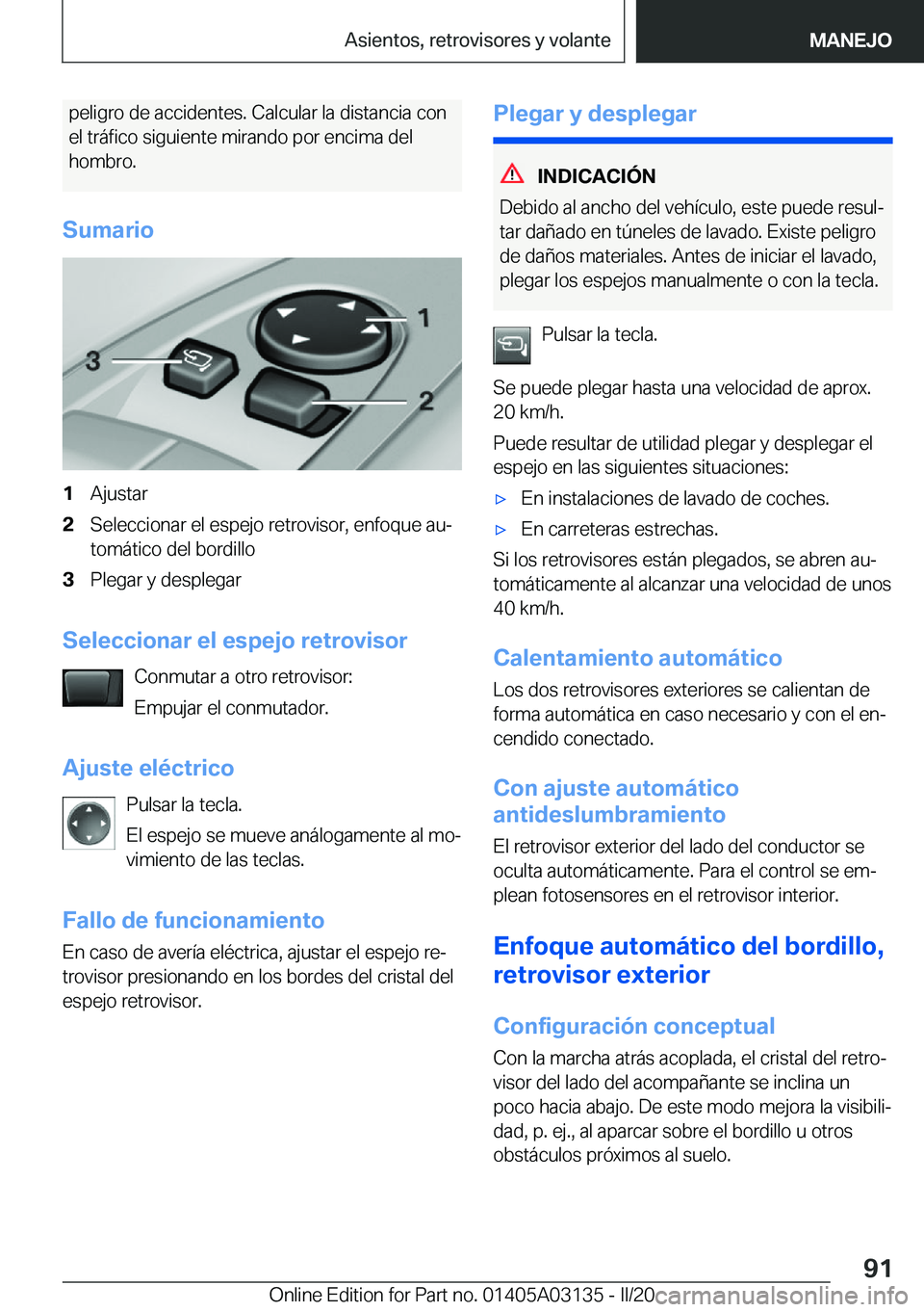 BMW M4 2020  Manuales de Empleo (in Spanish) �p�e�l�i�g�r�o��d�e��a�c�c�i�d�e�n�t�e�s�.��C�a�l�c�u�l�a�r��l�a��d�i�s�t�a�n�c�i�a��c�o�n�e�l��t�r�