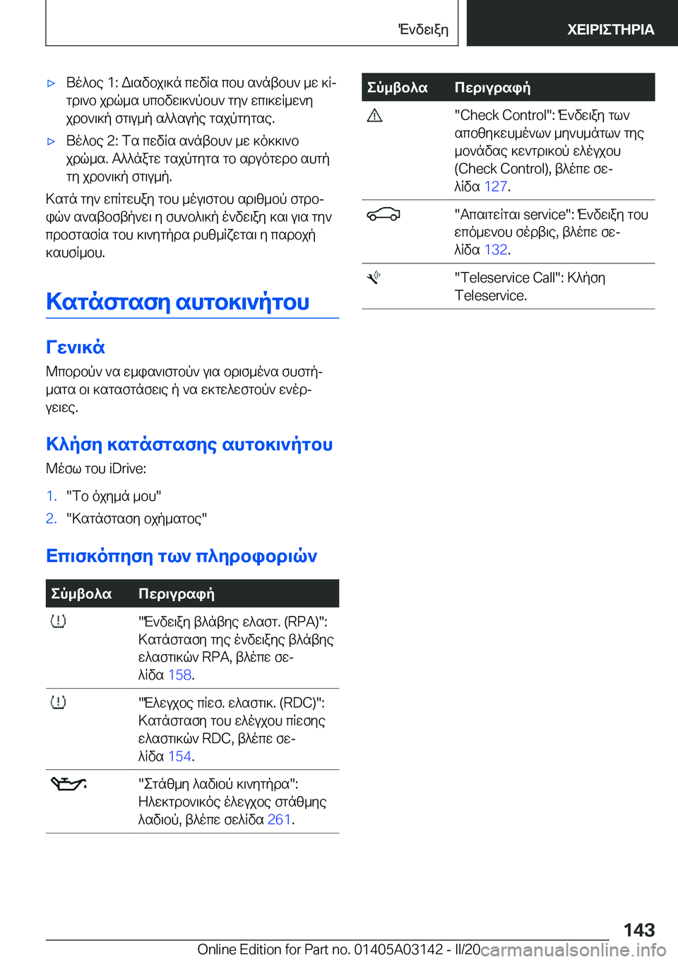 BMW M4 2020  ΟΔΗΓΌΣ ΧΡΉΣΗΣ (in Greek) 'xUo^be��1�:�W\svbj\]n�cwvRs�cbh�s`ntbh`�_w�]Rjgd\`b�jdq_s�hcbvw\]`pbh`�gy`�wc\]wR_w`y
jdb`\]p�fg\u_p�