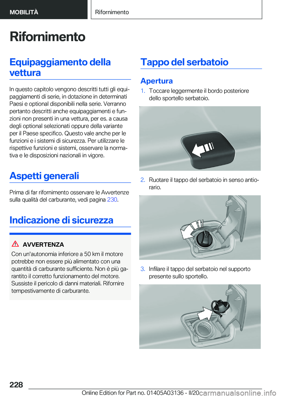 BMW M4 2020  Libretti Di Uso E manutenzione (in Italian) �R�i�f�o�r�n�i�m�e�n�t�o�E�q�u�i�p�a�g�g�i�a�m�e�n�t�o��d�e�l�l�a�v�e�t�t�u�r�a
�I�n��q�u�e�s�t�o��c�a�p�i�t�o�l�o��v�e�n�g�o�n�o��d�e�s�c�r�i�t�t�i��t�u�t�t�i��g�l�i��e�q�u�iª
�p�a�g�g�i�a�