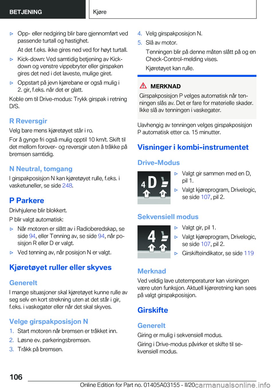 BMW M4 2020  InstruksjonsbØker (in Norwegian) 'x�O�p�p�-��e�l�l�e�r��n�e�d�g�i�r�i�n�g��b�l�i�r��b�a�r�e��g�j�e�n�n�o�m�f�