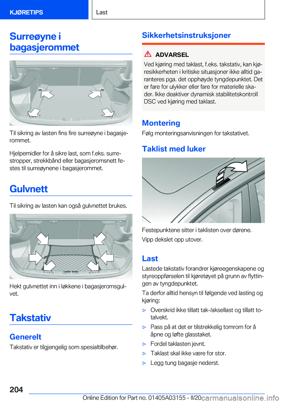 BMW M4 2020  InstruksjonsbØker (in Norwegian) �S�u�r�r�e�