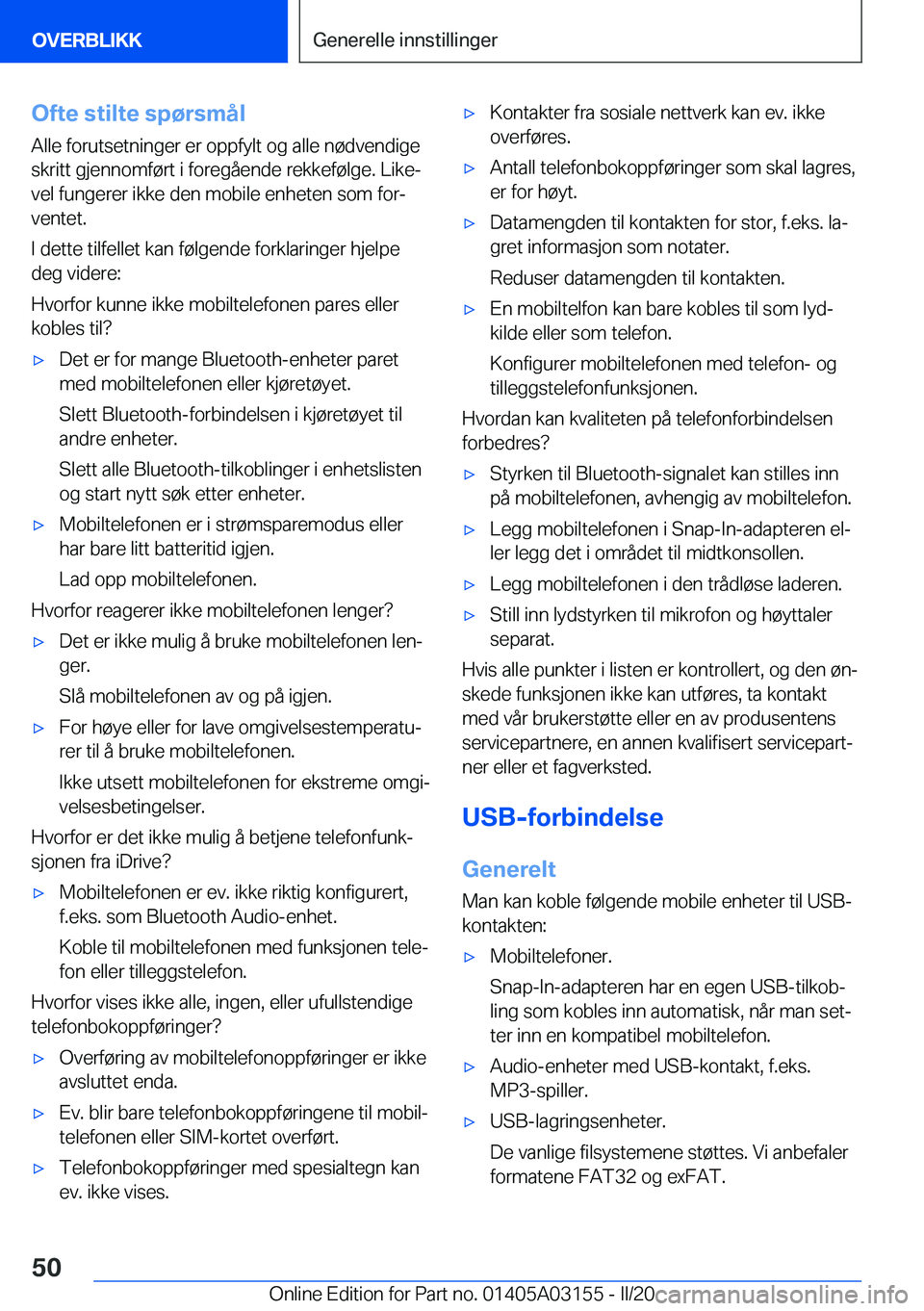 BMW M4 2020  InstruksjonsbØker (in Norwegian) �O�f�t�e��s�t�i�l�t�e��s�p�