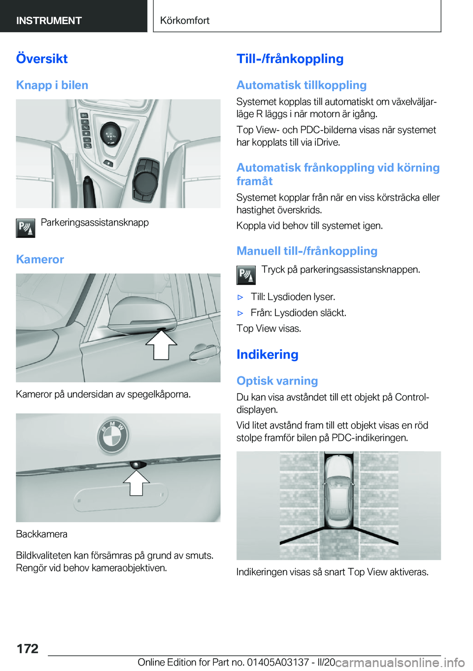 BMW M4 2020  InstruktionsbÖcker (in Swedish) �