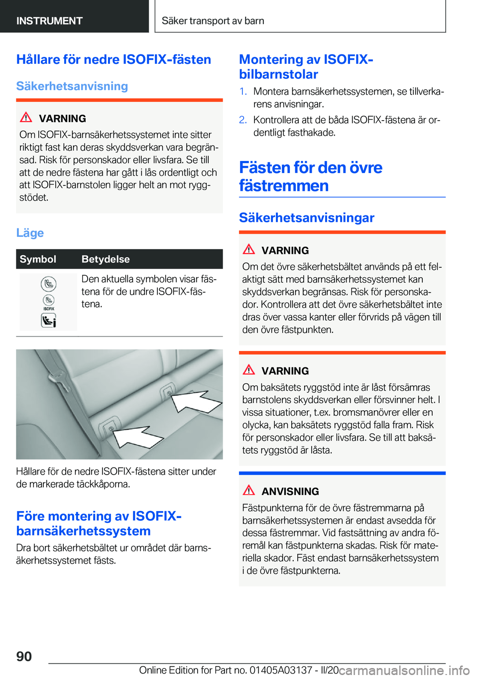 BMW M4 2020  InstruktionsbÖcker (in Swedish) �H�å�l�l�a�r�e��f�