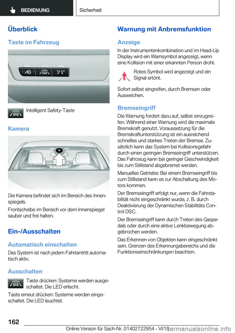BMW M4 2019  Betriebsanleitungen (in German) �