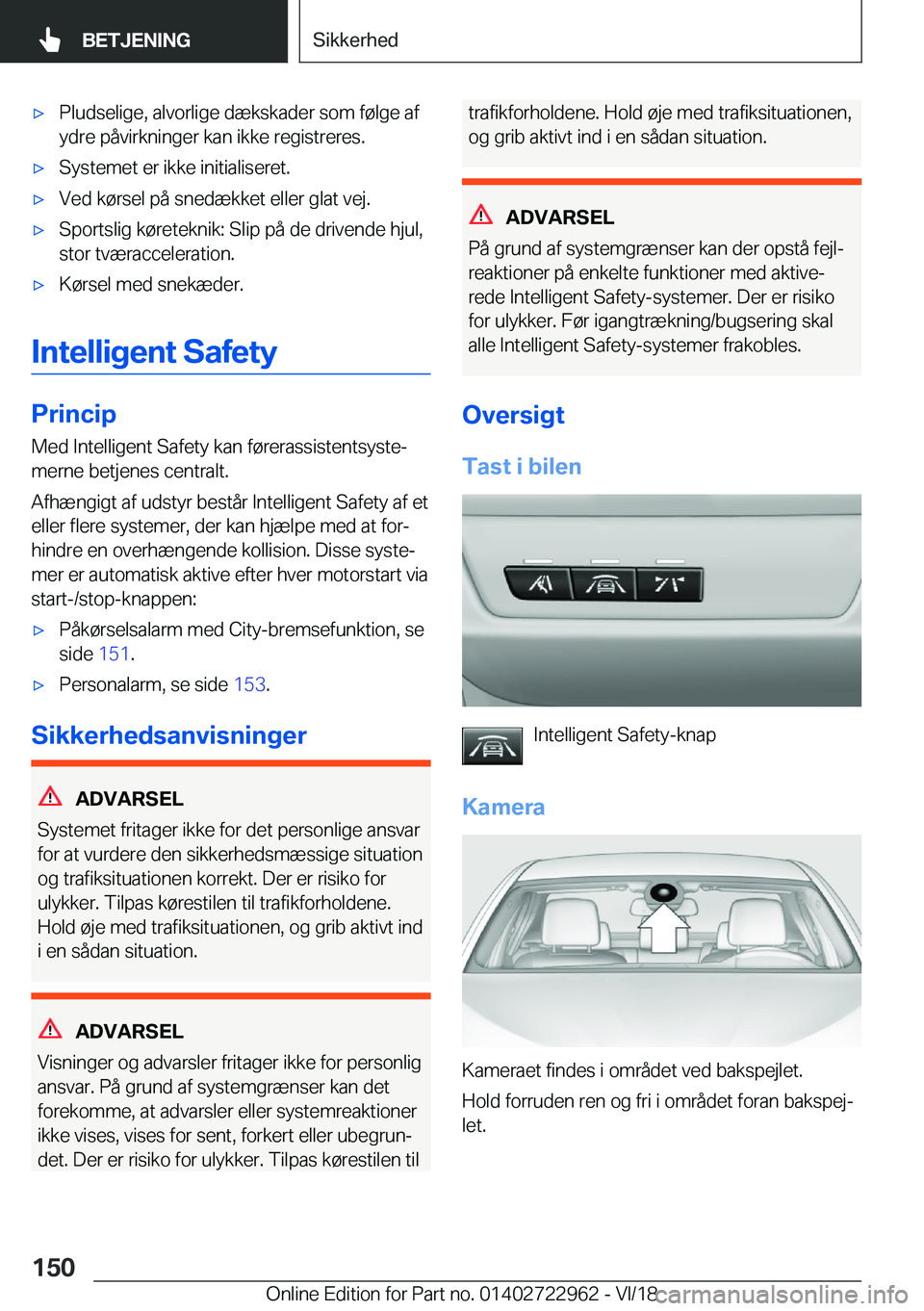 BMW M4 2019  InstruktionsbØger (in Danish) 'x�P�l�u�d�s�e�l�i�g�e�,��a�l�v�o�r�l�i�g�e��d�æ�k�s�k�a�d�e�r��s�o�m��f�