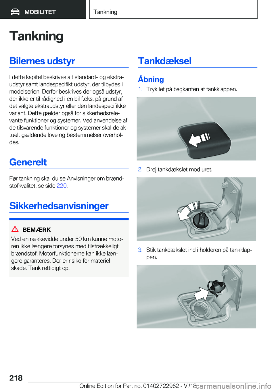 BMW M4 2019  InstruktionsbØger (in Danish) �T�a�n�k�n�i�n�g�B�i�l�e�r�n�e�s��u�d�s�t�y�r
�I��d�e�t�t�e��k�a�p�i�t�e�l��b�e�s�k�r�i�v�e�s��a�l�t��s�t�a�n�d�a�r�d�-��o�g��e�k�s�t�r�aj
�u�d�s�t�y�r��s�a�m�t��l�a�n�d�e�s�p�e�c�i�f�i�k�t