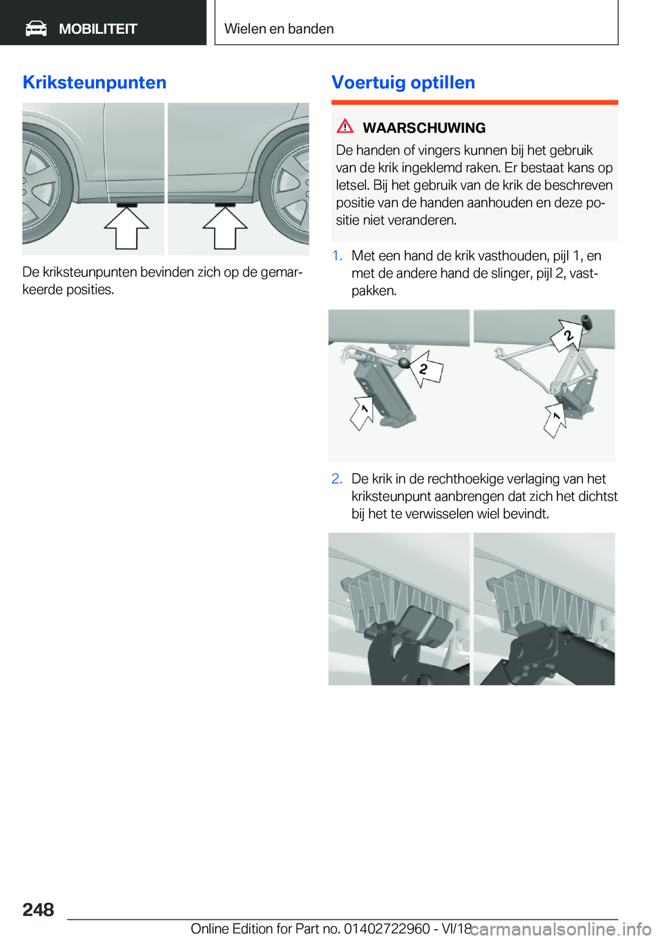 BMW M4 2019  Instructieboekjes (in Dutch) �K�r�i�k�s�t�e�u�n�p�u�n�t�e�n
�D�e��k�r�i�k�s�t�e�u�n�p�u�n�t�e�n��b�e�v�i�n�d�e�n��z�i�c�h��o�p��d�e��g�e�m�a�rj�k�e�e�r�d�e��p�o�s�i�t�i�e�s�.
�V�o�e�r�t�u�i�g��o�p�t�i�l�l�e�n
�W�A�A�R�S�