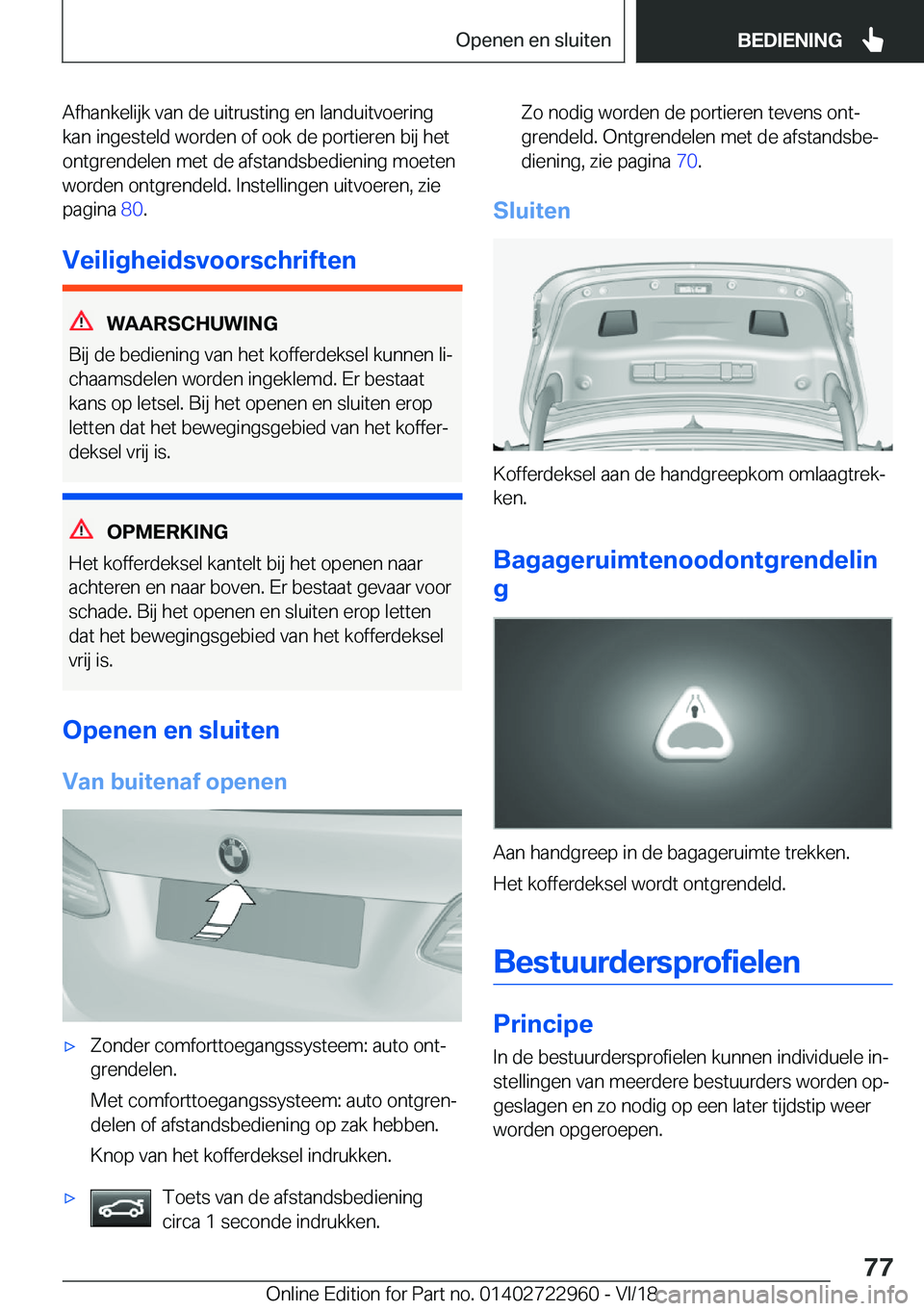 BMW M4 2019  Instructieboekjes (in Dutch) �A�f�h�a�n�k�e�l�i�j�k��v�a�n��d�e��u�i�t�r�u�s�t�i�n�g��e�n��l�a�n�d�u�i�t�v�o�e�r�i�n�g�k�a�n��i�n�g�e�s�t�e�l�d��w�o�r�d�e�n��o�f��o�o�k��d�e��p�o�r�t�i�e�r�e�n��b�i�j��h�e�t�o�n�t�g�r