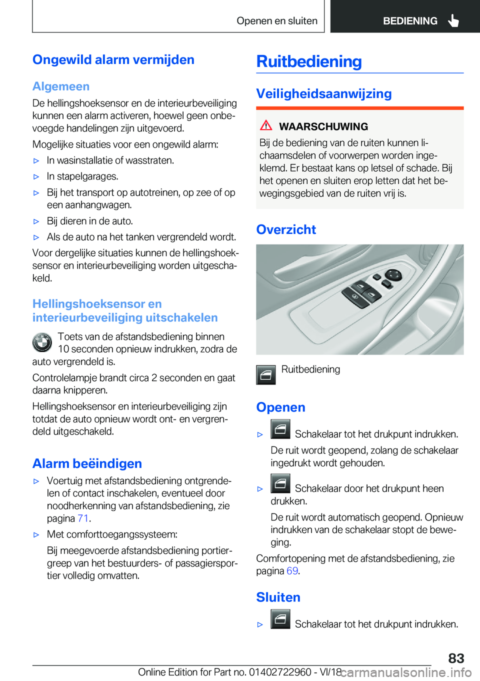 BMW M4 2019  Instructieboekjes (in Dutch) �O�n�g�e�w�i�l�d��a�l�a�r�m��v�e�r�m�i�j�d�e�n�A�l�g�e�m�e�e�n
�D�e��h�e�l�l�i�n�g�s�h�o�e�k�s�e�n�s�o�r��e�n��d�e��i�n�t�e�r�i�e�u�r�b�e�v�e�i�l�i�g�i�n�g �k�u�n�n�e�n��e�e�n��a�l�a�r�m��a�c