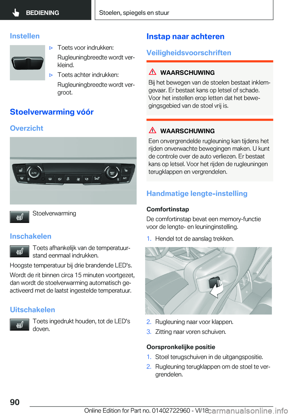 BMW M4 2019  Instructieboekjes (in Dutch) �I�n�s�t�e�l�l�e�n'x�T�o�e�t�s��v�o�o�r��i�n�d�r�u�k�k�e�n�:
�R�u�g�l�e�u�n�i�n�g�b�r�e�e�d�t�e��w�o�r�d�t��v�e�rj
�k�l�e�i�n�d�.'x�T�o�e�t�s��a�c�h�t�e�r��i�n�d�r�u�k�k�e�n�:
�R�u�g�l�