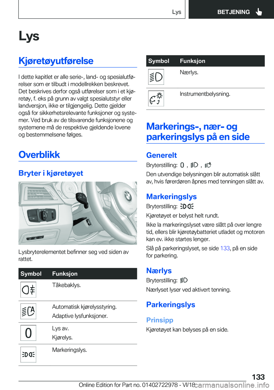 BMW M4 2019  InstruksjonsbØker (in Norwegian) �L�Z�s�K�j�