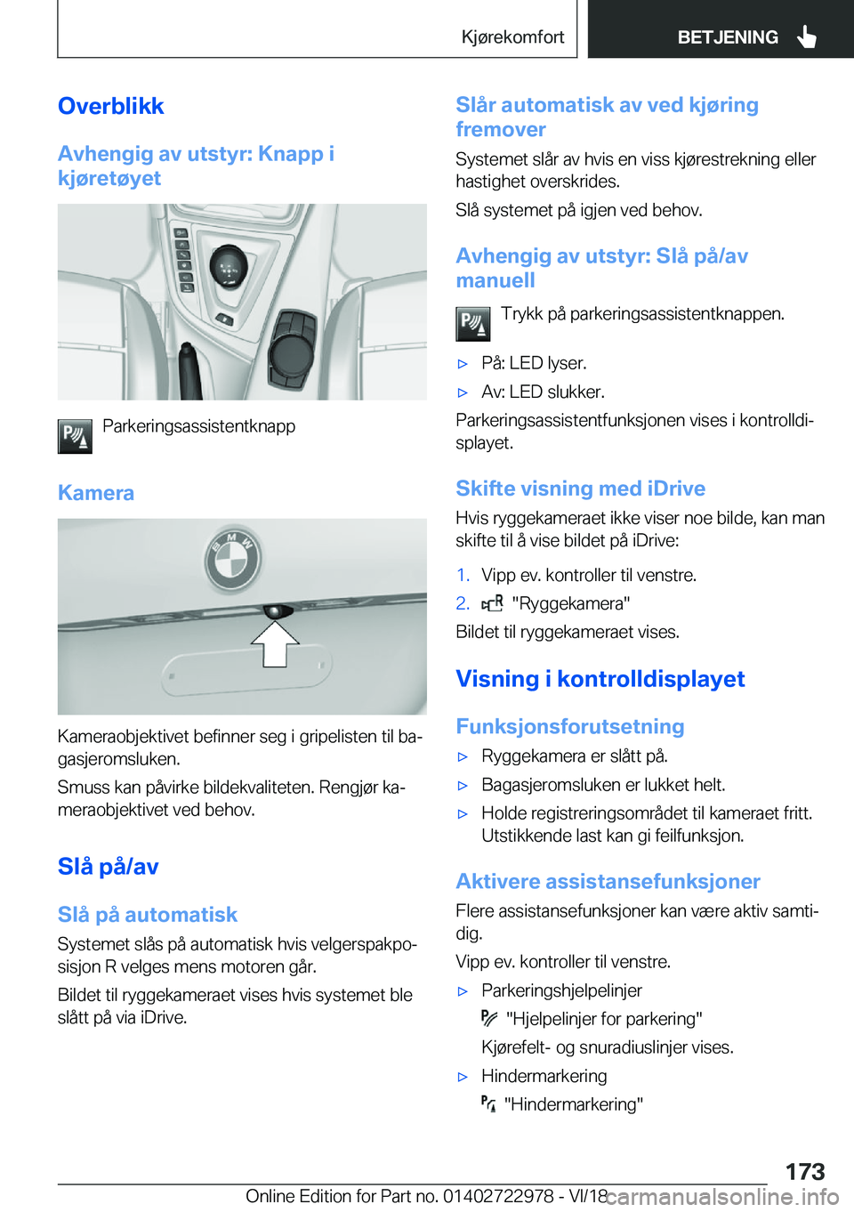 BMW M4 2019  InstruksjonsbØker (in Norwegian) �O�v�e�r�b�l�i�k�k�A�v�h�e�n�g�i�g��a�v��u�t�s�t�Z�r�:��K�n�a�p�p��i
�k�j�