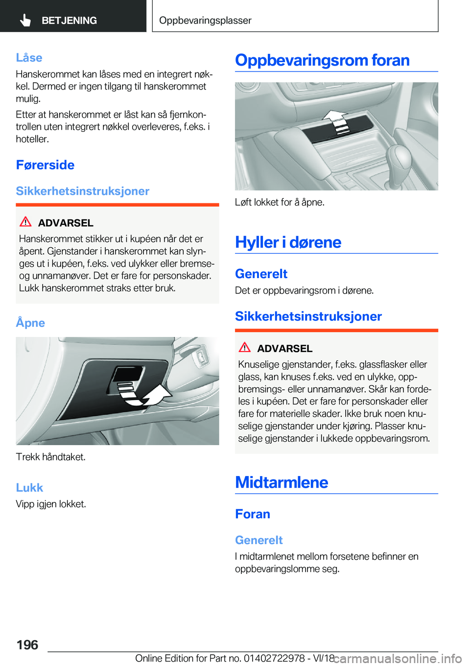 BMW M4 2019  InstruksjonsbØker (in Norwegian) �L�å�s�e�H�a�n�s�k�e�r�o�m�m�e�t��k�a�n��l�å�s�e�s��m�e�d��e�n��i�n�t�e�g�r�e�r�t��n�