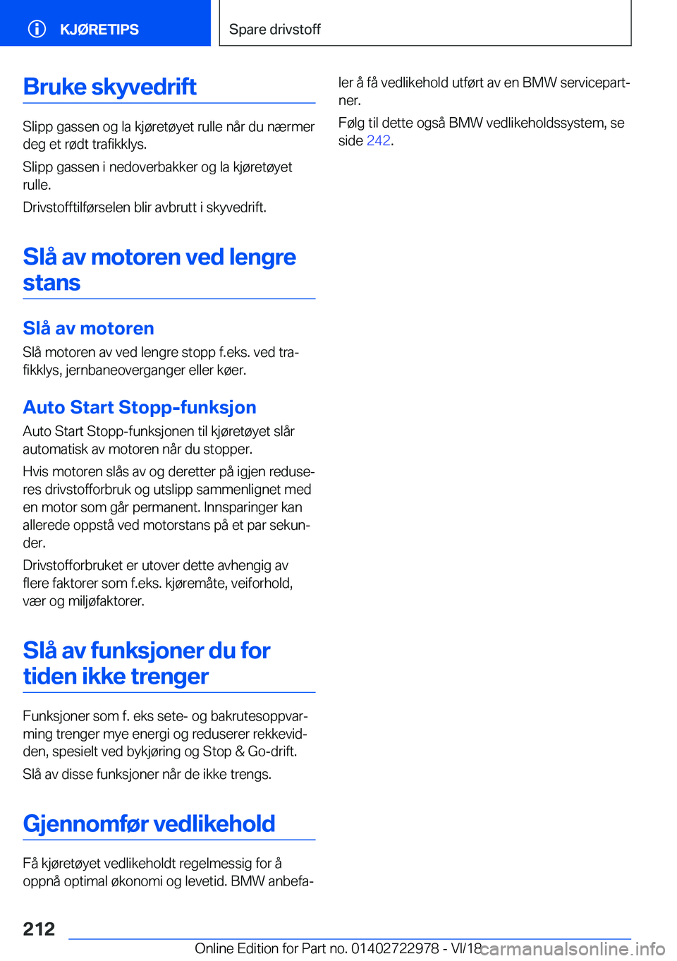 BMW M4 2019  InstruksjonsbØker (in Norwegian) �B�r�u�k�e��s�k�Z�v�e�d�r�i�f�t
�S�l�i�p�p��g�a�s�s�e�n��o�g��l�a��k�j�