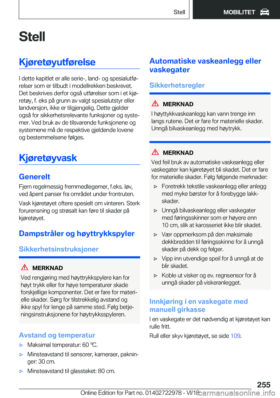 BMW M4 2019  InstruksjonsbØker (in Norwegian) �S�t�e�l�l�K�j�