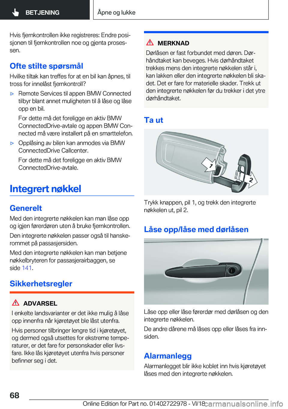 BMW M4 2019  InstruksjonsbØker (in Norwegian) �H�v�i�s��f�j�e�r�n�k�o�n�t�r�o�l�l�e�n��i�k�k�e��r�e�g�i�s�t�r�e�r�e�s�:��E�n�d�r�e��p�o�s�ij�s�j�o�n�e�n��t�i�l��f�j�e�r�n�k�o�n�t�r�o�l�l�e�n��n�o�e��o�g��g�j�e�n�t�a��p�r�o�s�e�sj
�s�