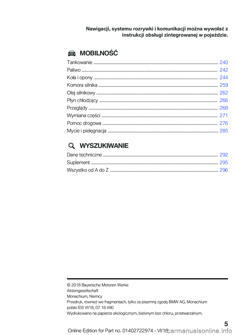 BMW M4 2019  Instrukcja obsługi (in Polish) �M�O�B�I�L�N�O�Ć
�T�a�n�k�o�w�a�n�i�e��.�.�.�.�.�.�.�.�.�.�.�.�.�.�.�.�.�.�.�.�.�.�.�.�.�.�.�.�.�.�.�.�.�.�.�.�.�.�.�.�.�.�.�.�.�.�.�.�.�.�.�.�.�.�.�.�.�.�.�.�.�.�.�.�.�.�.�.�.�.�.�.�.�.�.�.�.�.�.