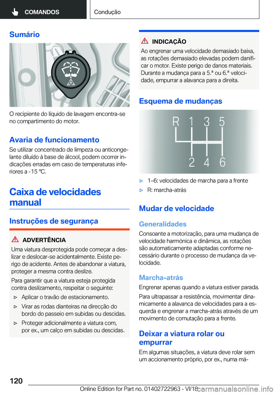BMW M4 2019  Manual do condutor (in Portuguese) �S�u�m�á�r�i�o
�O��r�e�c�i�p�i�e�n�t�e��d�o��l�