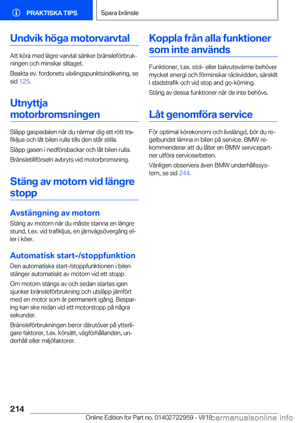 BMW M4 2019  InstruktionsbÖcker (in Swedish) �U�n�d�v�i�k��h�
