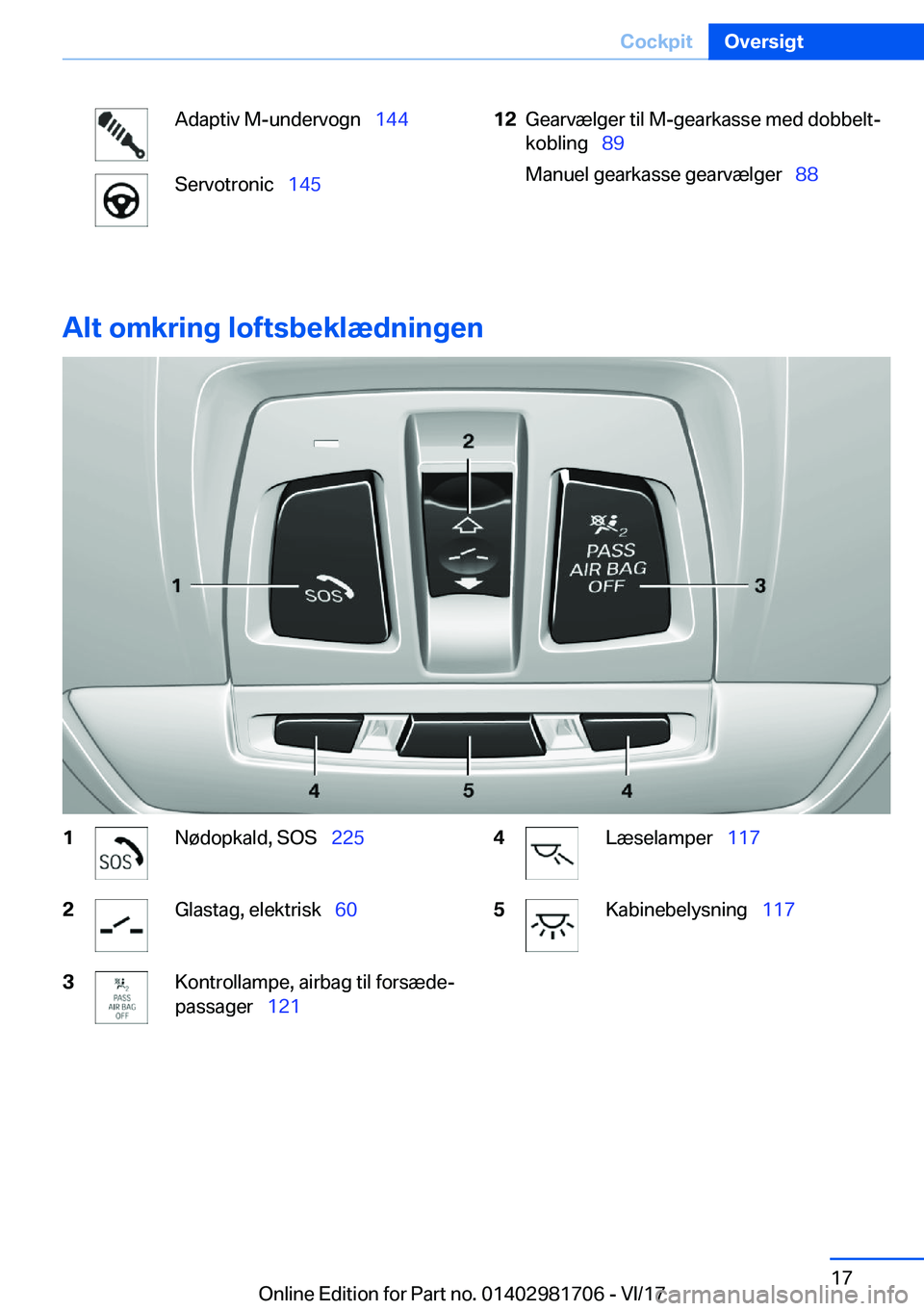 BMW M4 2018  InstruktionsbØger (in Danish) �A�d�a�p�t�i�v� �M�-�u�n�d�e�r�v�o�g�n\_�1�4�4�S�e�r�v�o�t�r�o�n�i�c\_�1�4�5�1�2�G�e�a�r�v�æ�l�g�e�r� �t�i�l� �M�-�g�e�a�r�k�a�s�s�e� �m�e�d� �d�o�b�b�e�l�tj
�k�o�b�l�i�n�g\_ �8�9
�M�a�n�u�e�l
