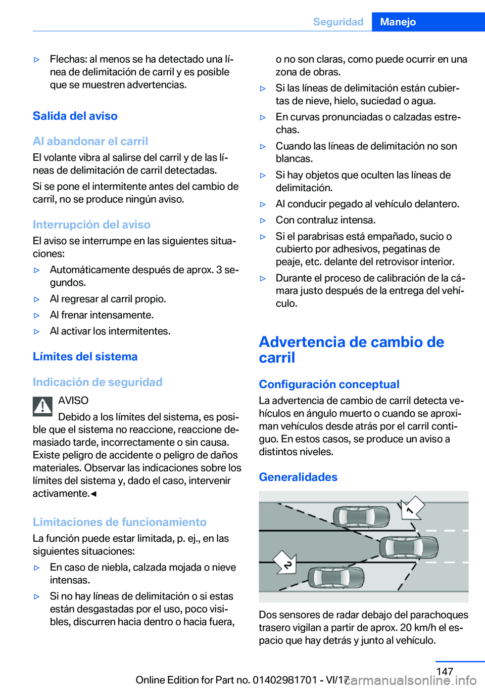 BMW M4 2018  Manuales de Empleo (in Spanish) y�F�l�e�c�h�a�s�:� �a�l� �m�e�n�o�s� �s�e� �h�a� �d�e�t�e�c�t�a�d�o� �u�n�a� �l�