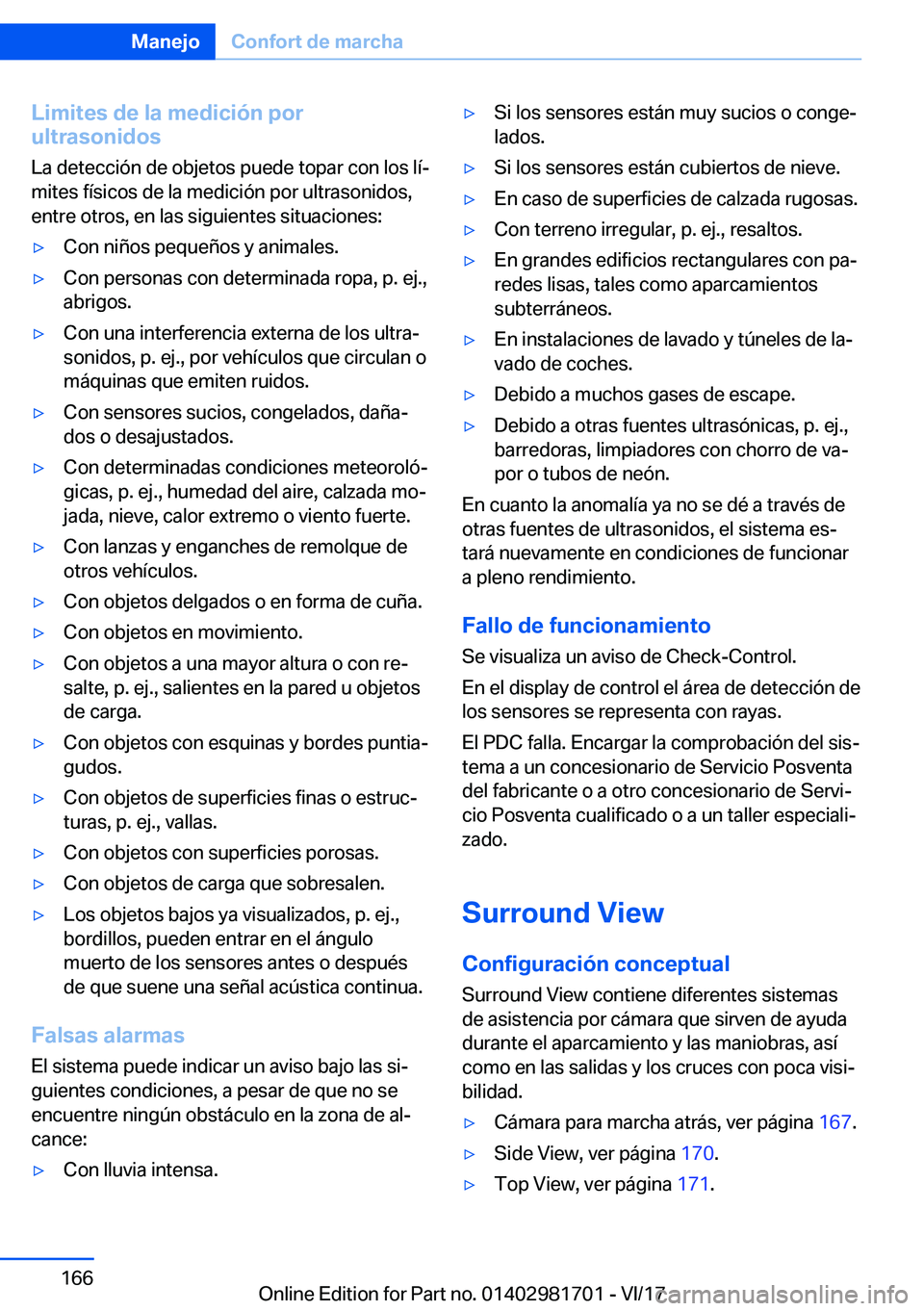 BMW M4 2018  Manuales de Empleo (in Spanish) �L�i�m�i�t�e�s��d�e��l�a��m�e�d�i�c�i�