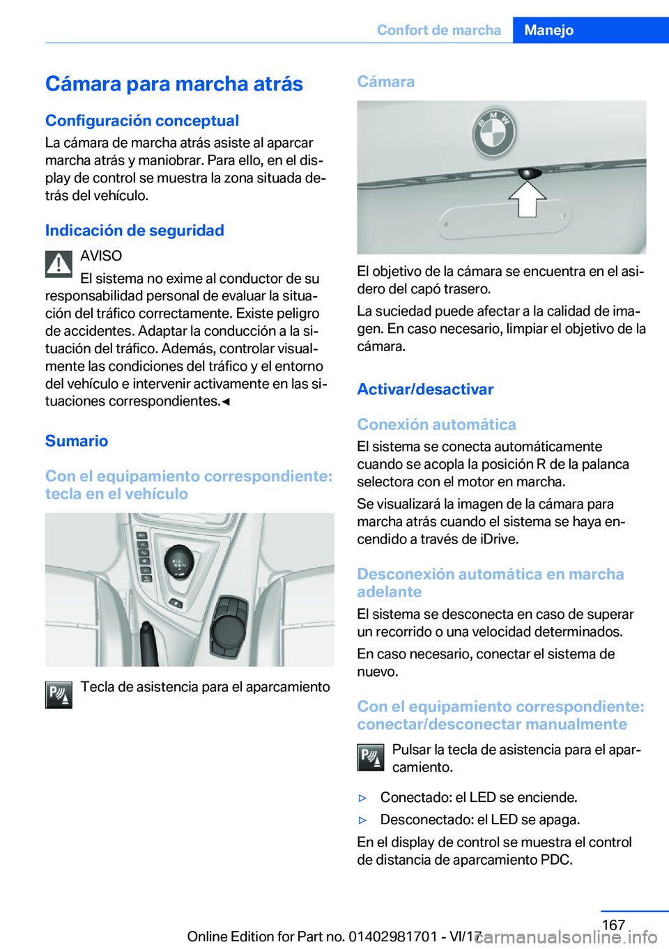 BMW M4 2018  Manuales de Empleo (in Spanish) �C�