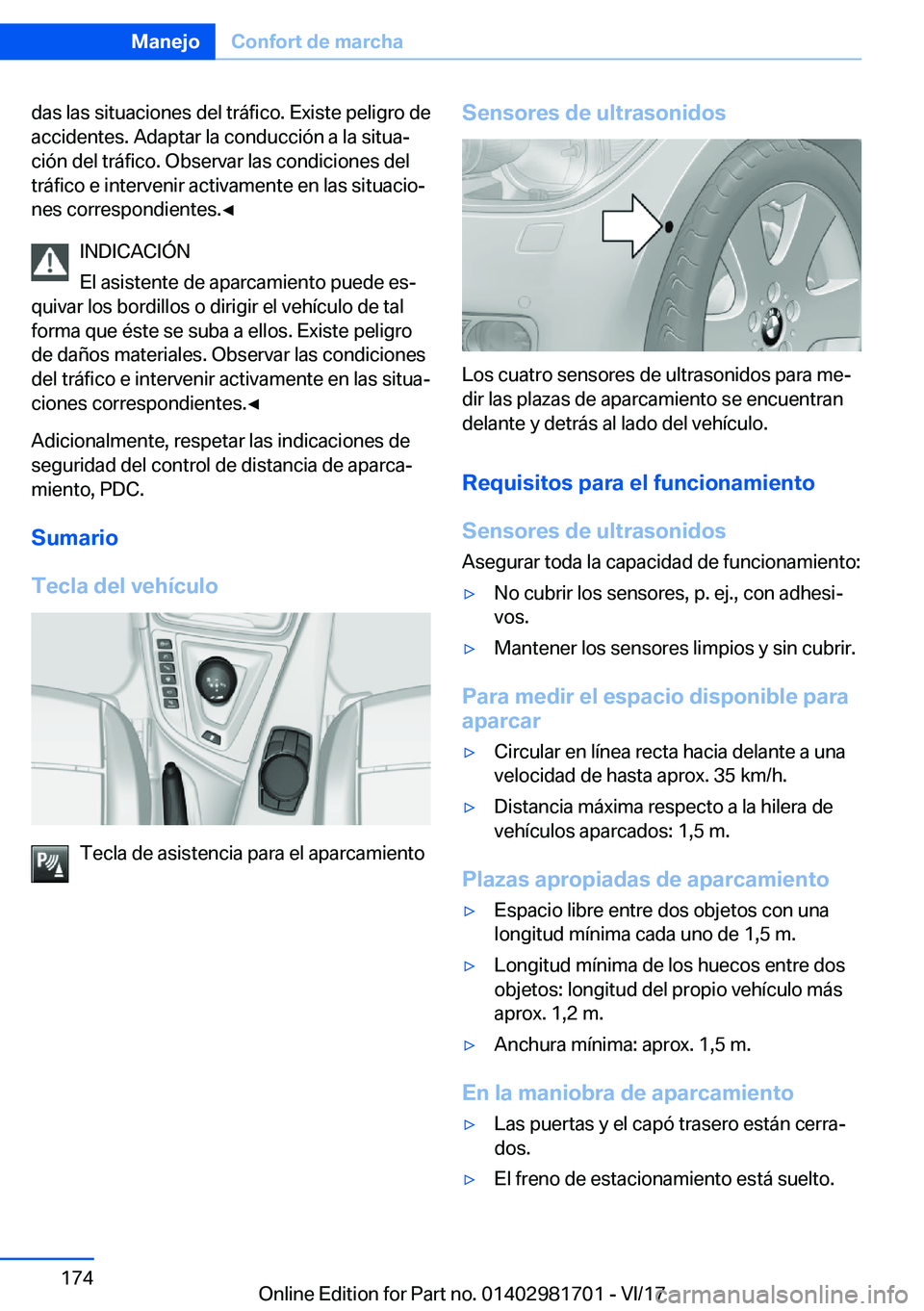BMW M4 2018  Manuales de Empleo (in Spanish) �d�a�s� �l�a�s� �s�i�t�u�a�c�i�o�n�e�s� �d�e�l� �t�r�
