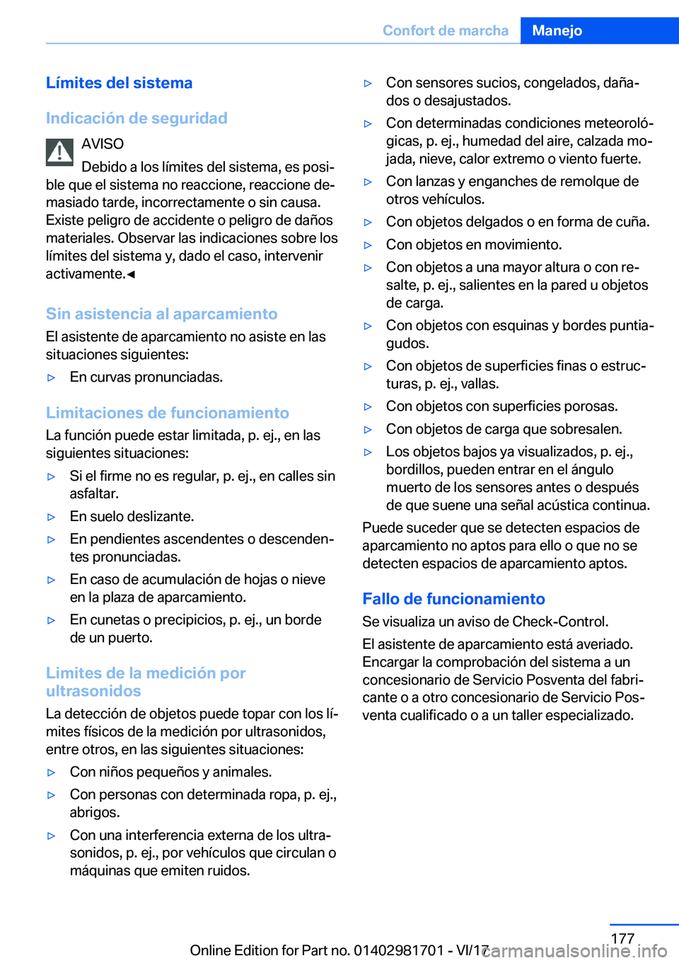 BMW M4 2018  Manuales de Empleo (in Spanish) �L�