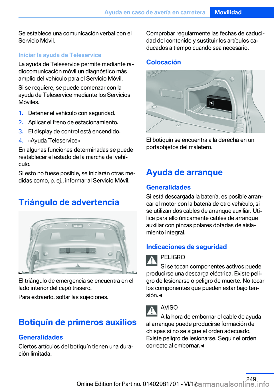 BMW M4 2018  Manuales de Empleo (in Spanish) �S�e� �e�s�t�a�b�l�e�c�e� �u�n�a� �c�o�m�u�n�i�c�a�c�i�