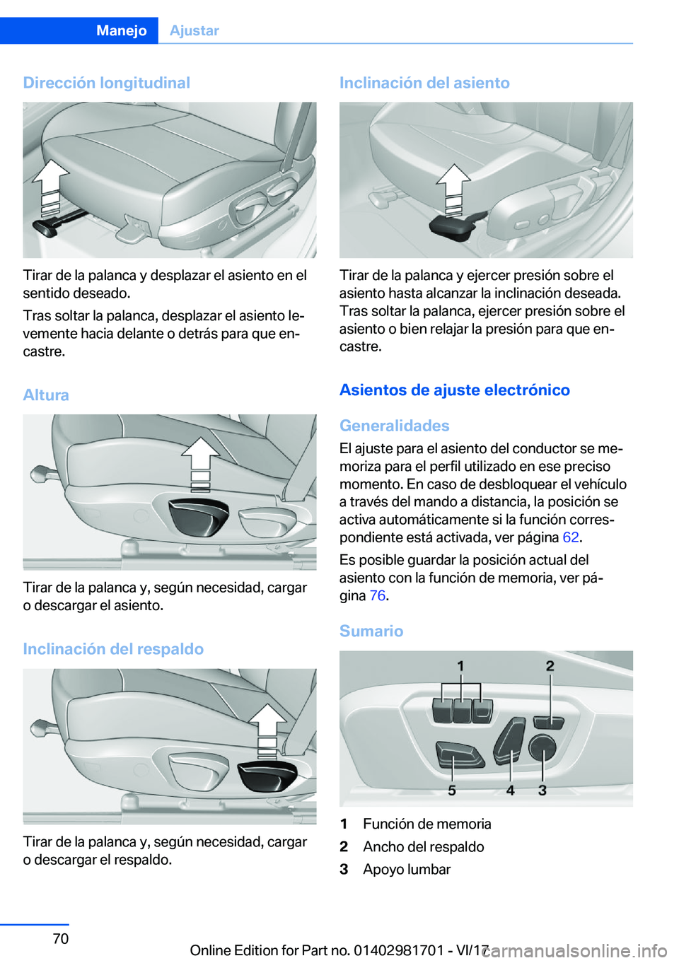 BMW M4 2018  Manuales de Empleo (in Spanish) �D�i�r�e�c�c�i�