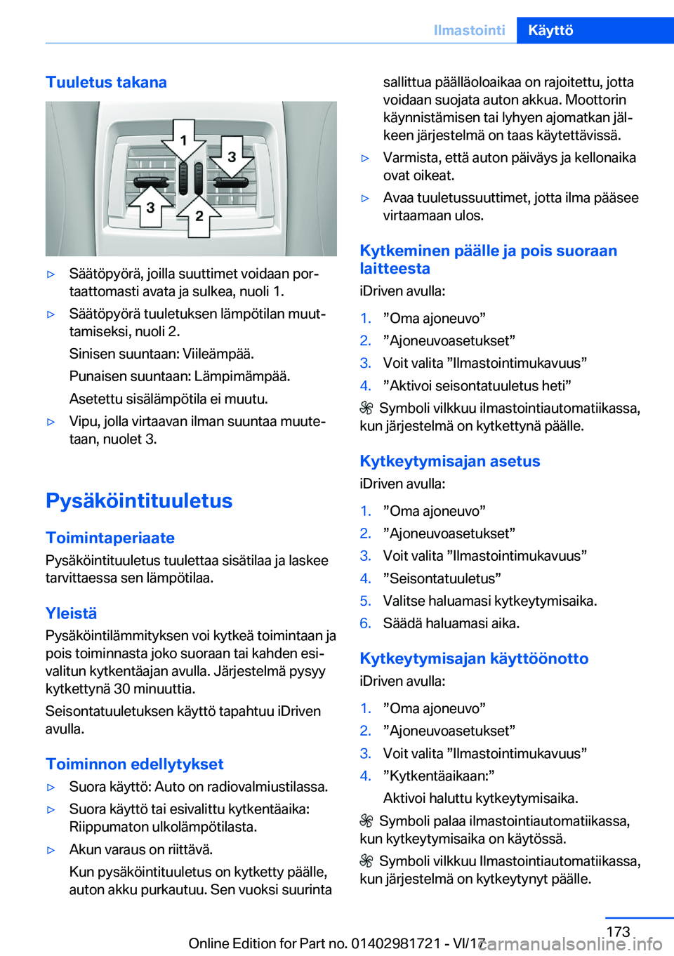 BMW M4 2018  Omistajan Käsikirja (in Finnish) �T�u�u�l�e�t�u�s��t�a�k�a�n�a'y�S�