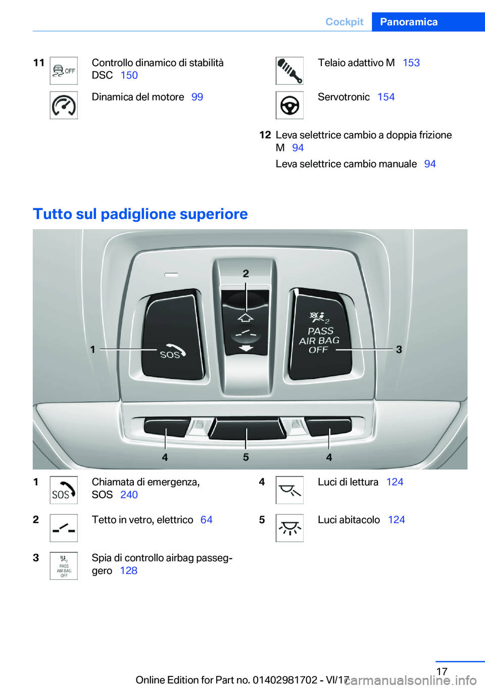 BMW M4 2018  Libretti Di Uso E manutenzione (in Italian) �1�1�C�o�n�t�r�o�l�l�o� �d�i�n�a�m�i�c�o� �d�i� �s�t�a�b�i�l�i�t�