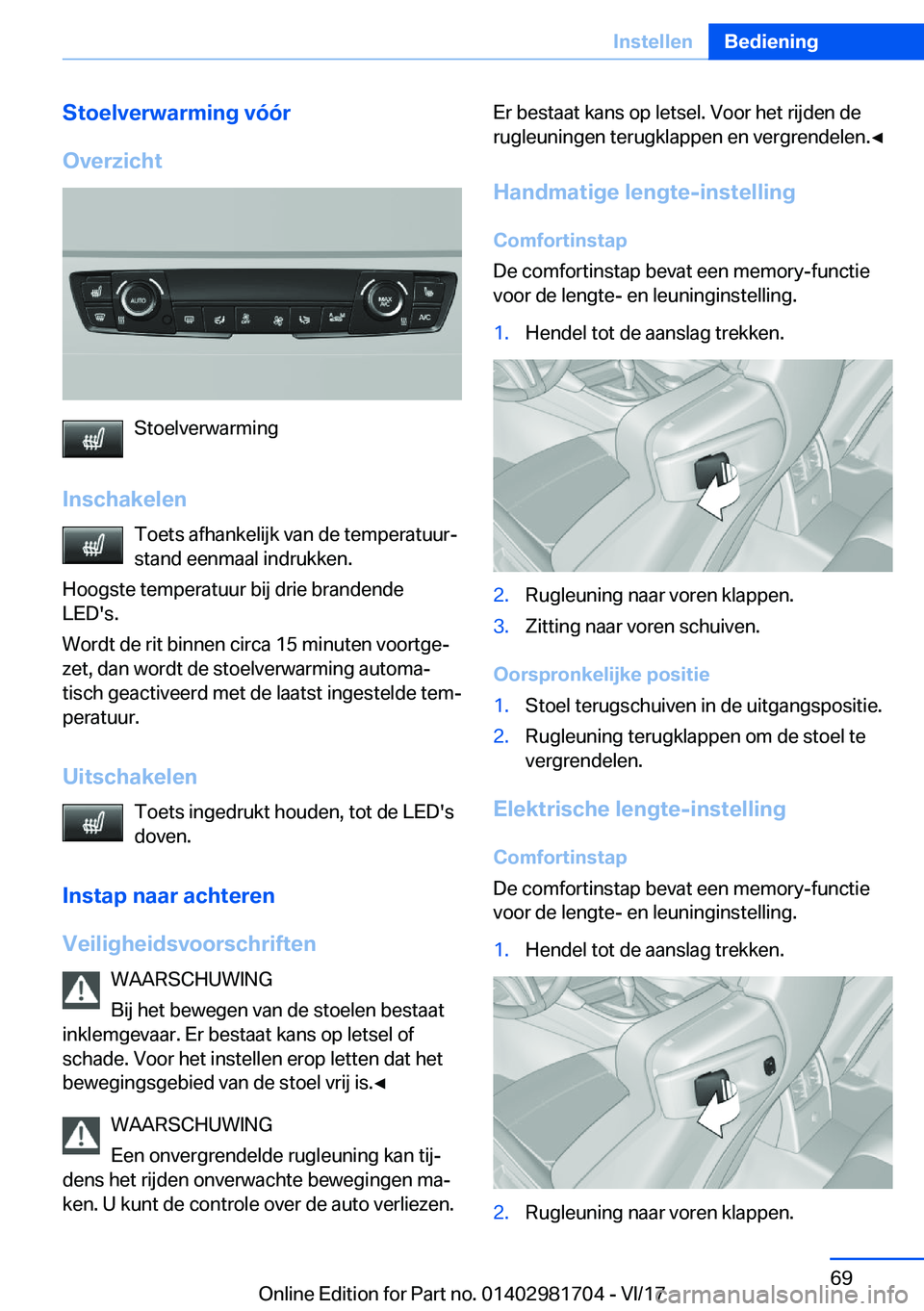 BMW M4 2018  Instructieboekjes (in Dutch) �S�t�o�e�l�v�e�r�w�a�r�m�i�n�g��v�
