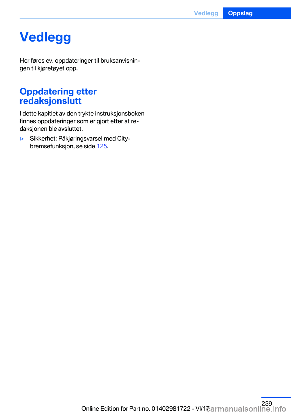 BMW M4 2018  InstruksjonsbØker (in Norwegian) �V�e�d�l�e�g�g�H�e�r� �f�