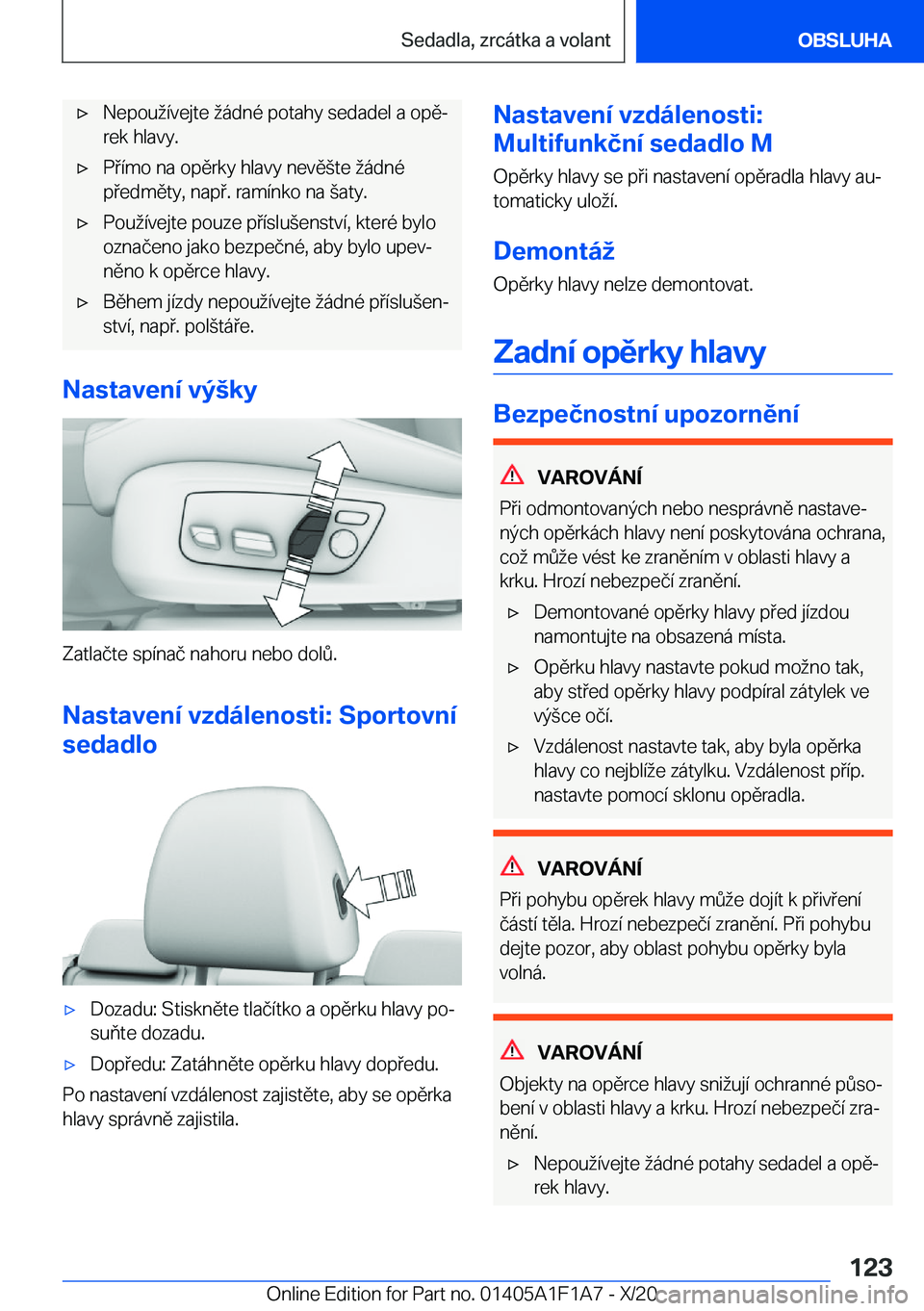 BMW M5 2021  Návod na použití (in Czech) 'x�N�e�p�o�u�