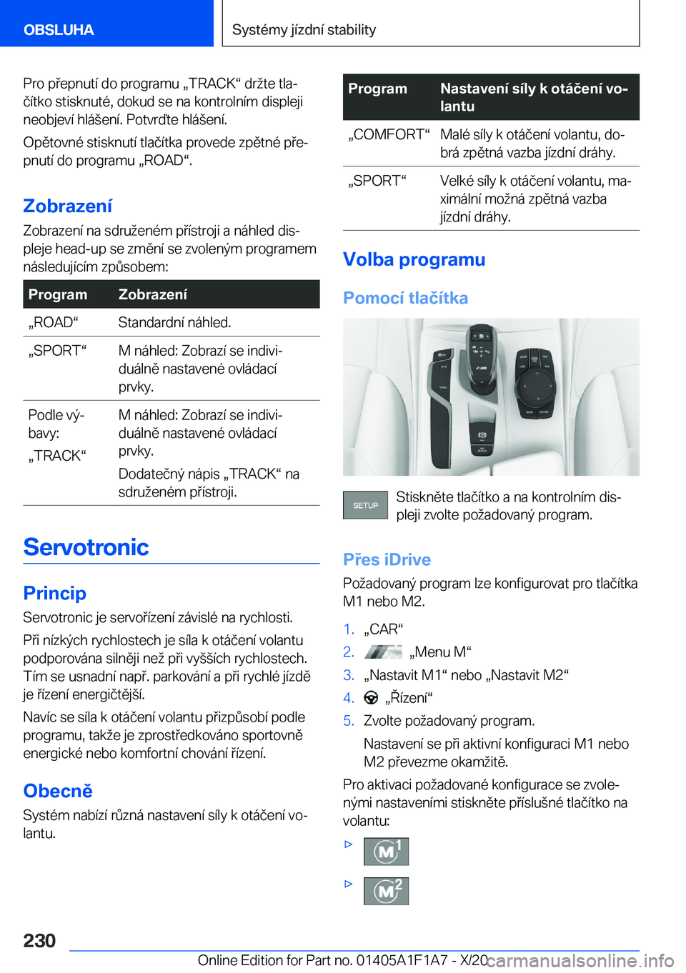BMW M5 2021  Návod na použití (in Czech) �P�r�o��p�e�p�n�u�t�