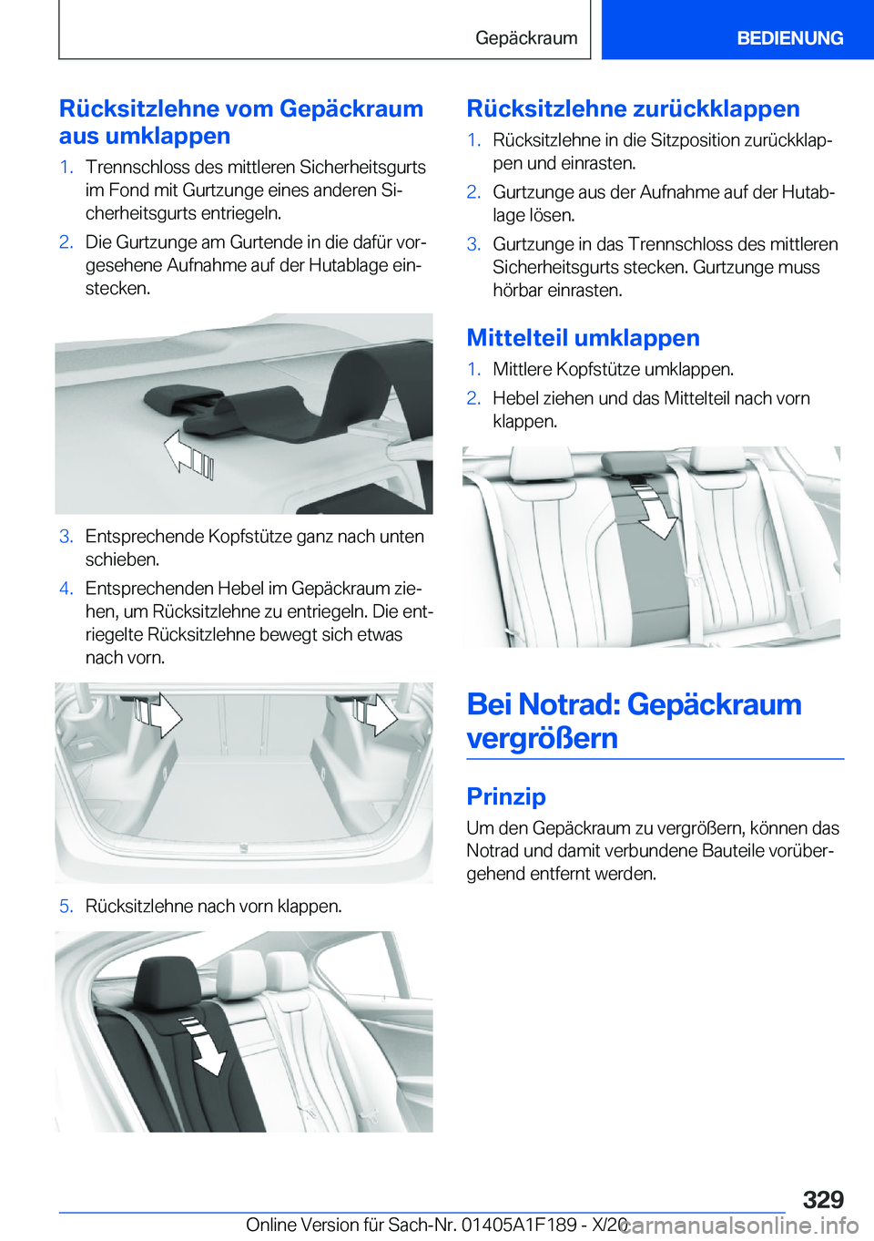 BMW M5 2021  Betriebsanleitungen (in German) �R�