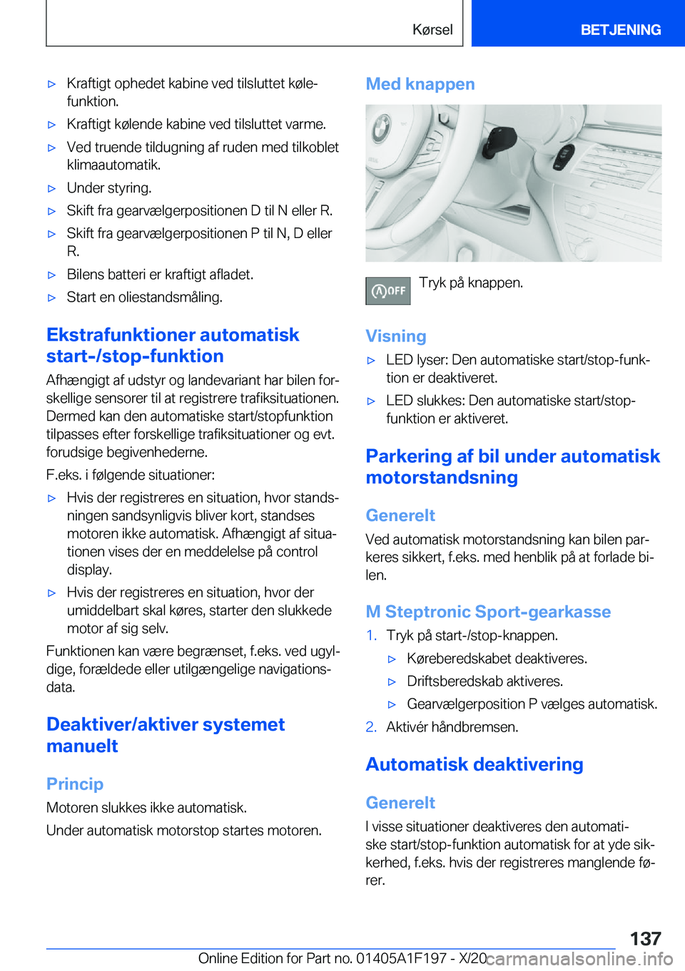 BMW M5 2021  InstruktionsbØger (in Danish) 'x�K�r�a�f�t�i�g�t��o�p�h�e�d�e�t��k�a�b�i�n�e��v�e�d��t�i�l�s�l�u�t�t�e�t��k�
