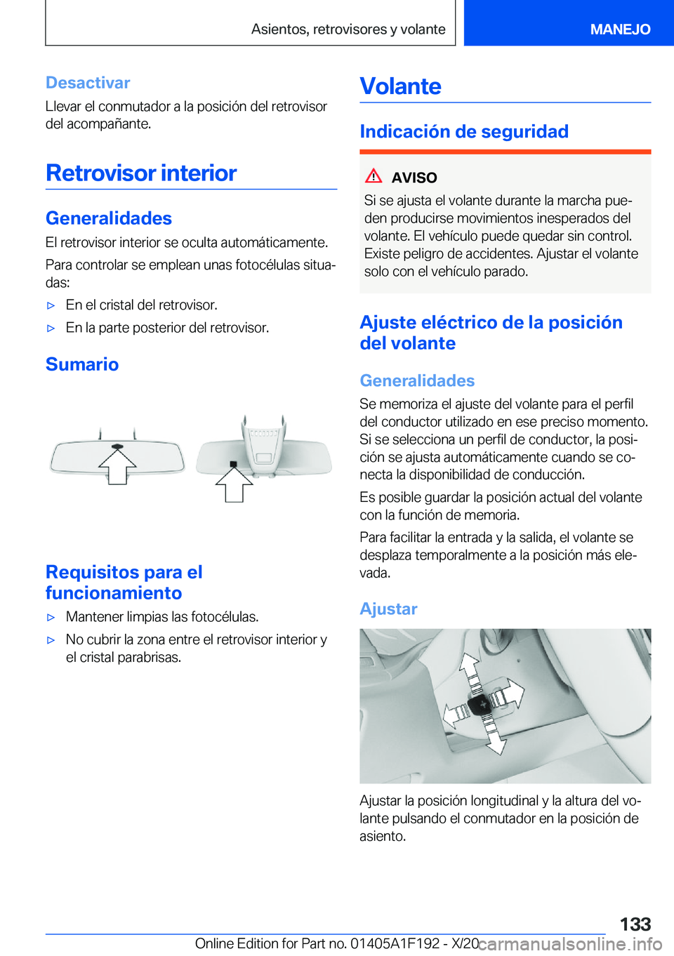 BMW M5 2021  Manuales de Empleo (in Spanish) �D�e�s�a�c�t�i�v�a�r
�L�l�e�v�a�r��e�l��c�o�n�m�u�t�a�d�o�r��a��l�a��p�o�s�i�c�i�