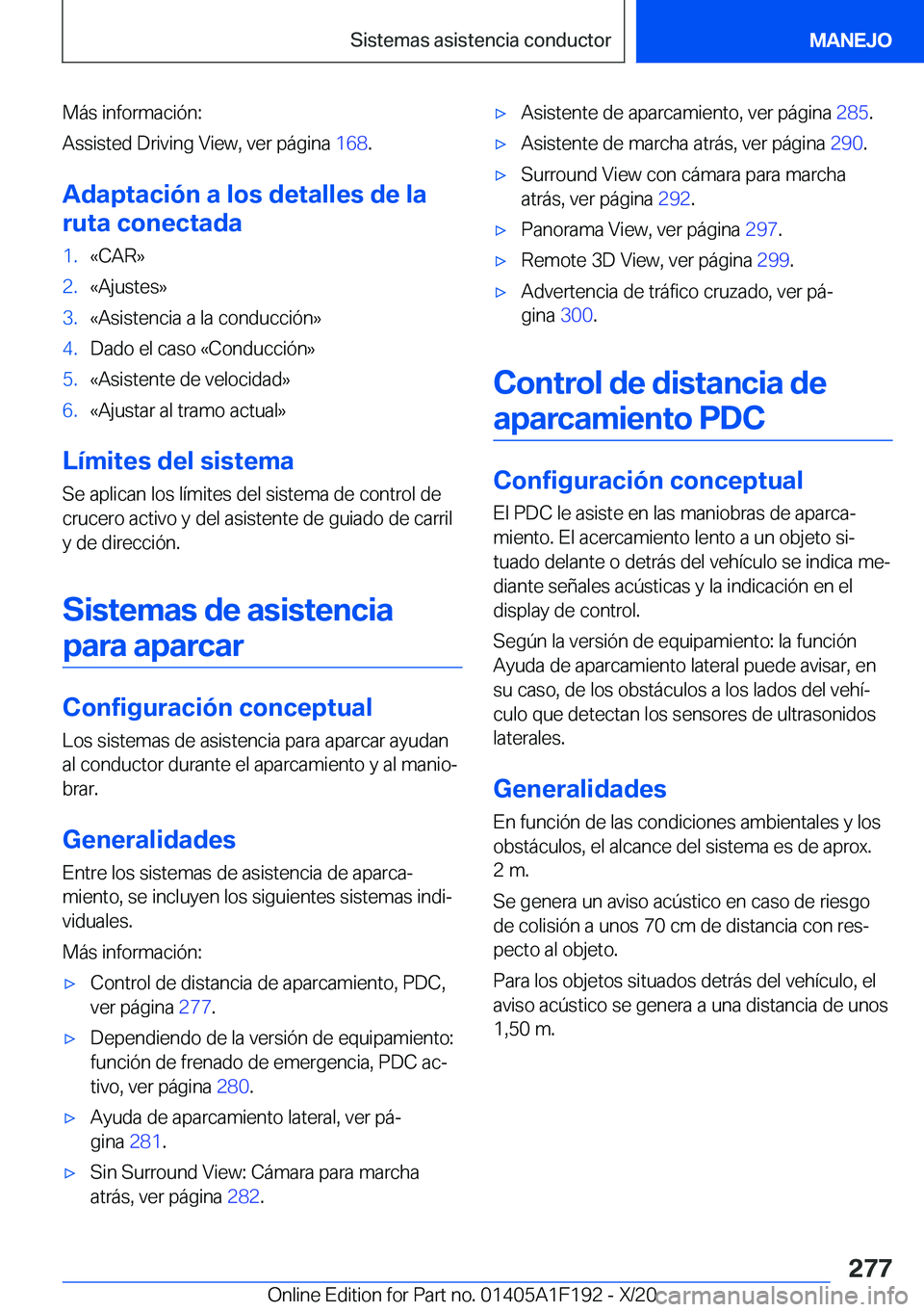 BMW M5 2021  Manuales de Empleo (in Spanish) �M�
