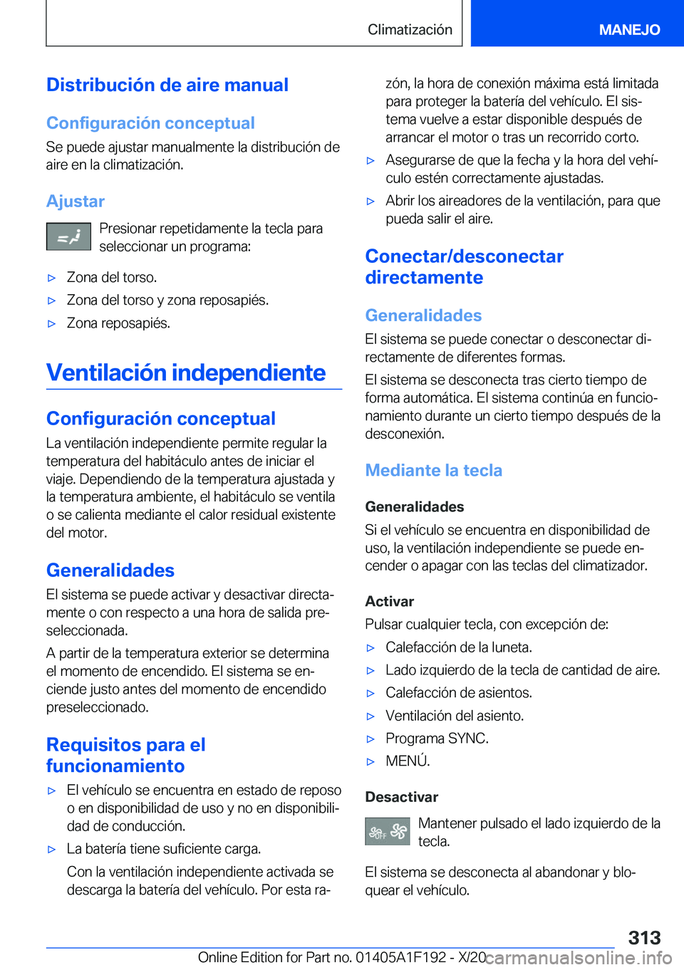 BMW M5 2021  Manuales de Empleo (in Spanish) �D�i�s�t�r�i�b�u�c�i�